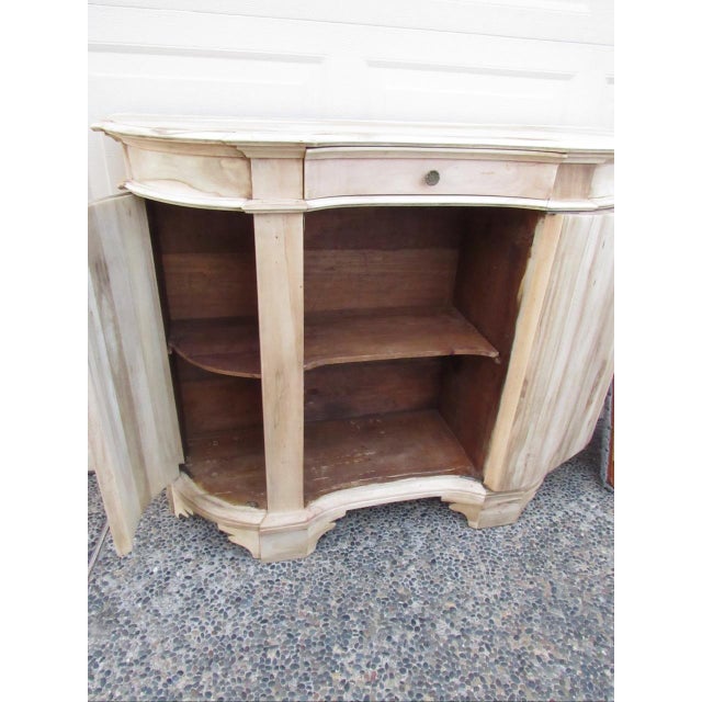 Antique Bleached Out and Weathered Italian Credenza For Sale - Image 12 of 18