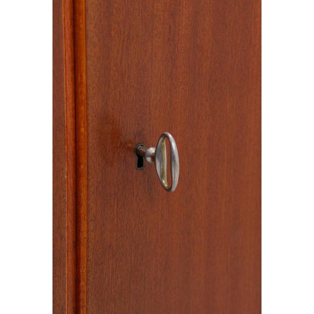Vintage Mahogany Linen Cupboard For Sale - Image 12 of 15