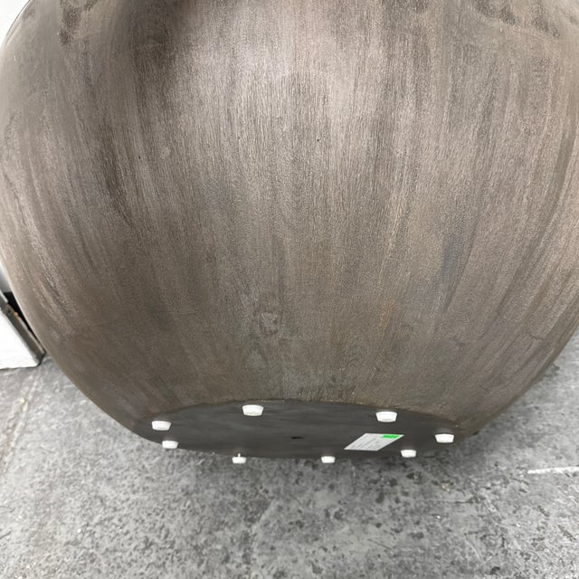Restoration Hardware Sphere Round Coffee Table For Sale - Image 11 of 12