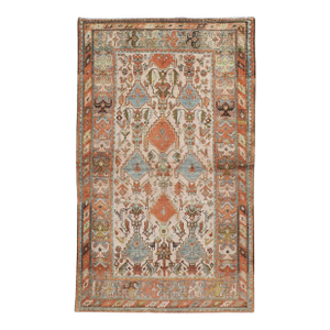 Galerie Shabab Collection Early 20th Century Handmade Persian Malayer Accent Rug