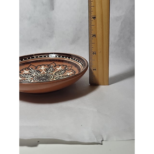 Vintage Troyan Bulgarian Pottery Plate For Sale In San Francisco - Image 6 of 7