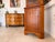 Wood Corner Display Cabinet with Glass, 1960s For Sale - Image 7 of 10