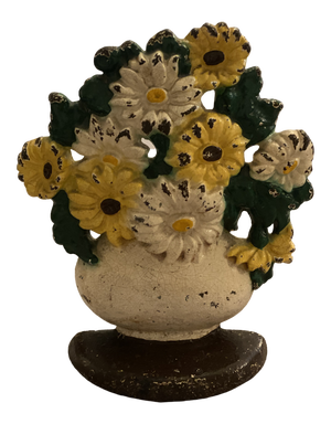 Vintage 1930s Hubley Style Cast Iron Doorstop