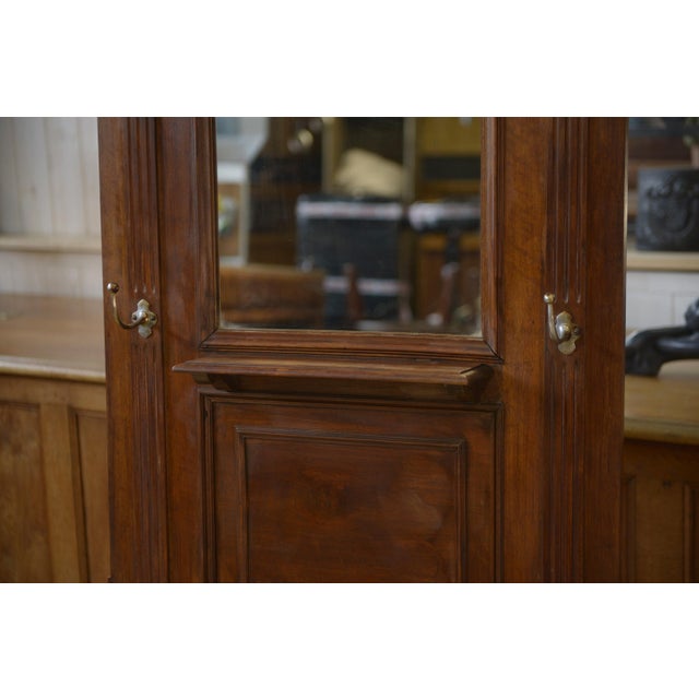 Wooden Coat Rack, 1920s For Sale - Image 6 of 9