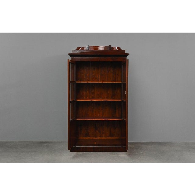 Biedermeier Style Bookcase in Mahogany, Early 20th Century For Sale - Image 3 of 18