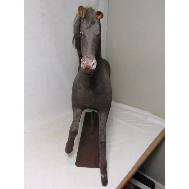 Antique Folk Art Horse Figure For Sale - Image 15 of 18