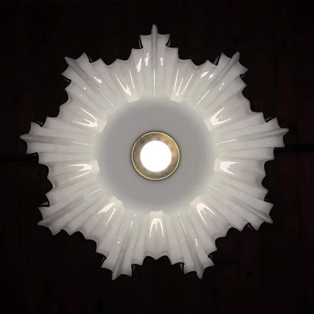 Vintage Murano Pendant Lamp by Vetreria De Majo, 1970s For Sale - Image 9 of 18