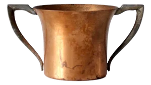 Vintage Copper Edison General Electric Hotpoint Loving Cup