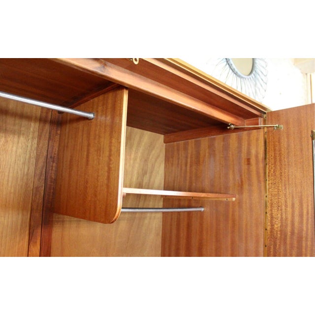 A. H. McIntosh & Co. Ltd. Mid-Century Teak Armoire by McIntosh Furniture For Sale - Image 4 of 12