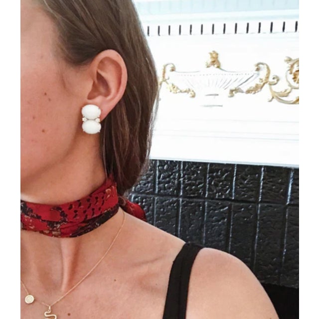 Christina Addison Large 18kt Yellow Gold Gum Drop Earrings With Champagne Quartz and Citrine - a Pair For Sale - Image 12 of 12