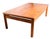 Wood Mid Century Danish Modern Teak Coffee Table by Trioch 1978 For Sale - Image 7 of 13