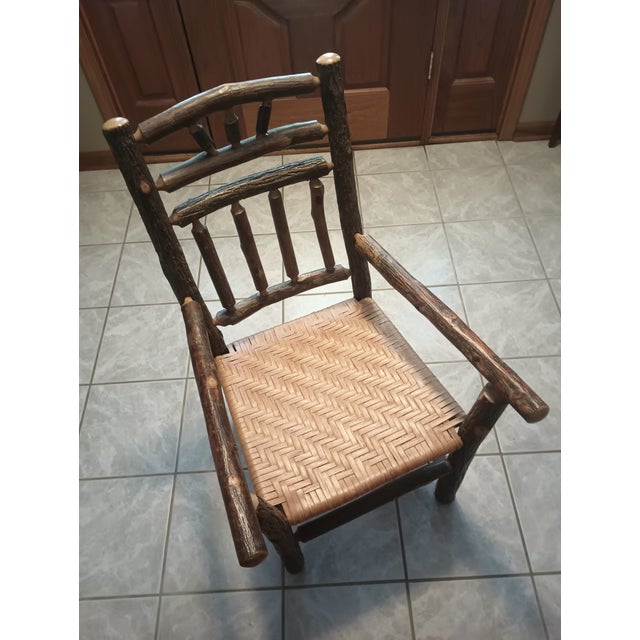 These Old Hickory dining chairs were purchased from Salem Design in 1998. They are made from Hickory saplings and Old...
