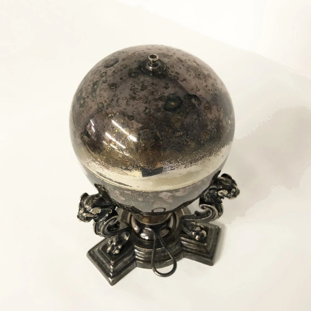 1920s Vintage Silver Plate Egg Warmer For Sale - Image 5 of 8