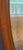 Early 20th Century Vintage Large Oval Wood Frame Beveled Vertical Mirror Ornate 48" For Sale - Image 5 of 12