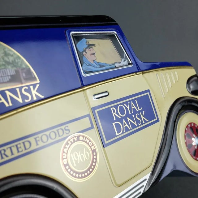 Vintage Danish Biscuit Tin from Royal Dansk For Sale - Image 8 of 15