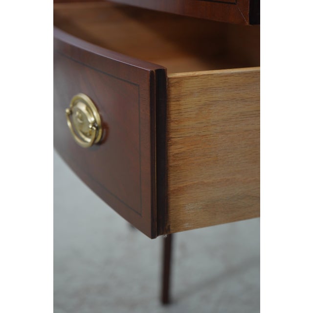 Ethan Allen Ethan Allen Mahogany Hepplewhite Style Sideboard For Sale - Image 4 of 18