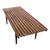 Mid Century Slat Bench Coffee Table Made in Yugoslavia C 1950/1960's For Sale