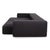 Andy Fabric Three-Seater Grey Anthracite Sofa with Manual Function from B&B Italia / C&B Italia For Sale - Image 15 of 16