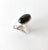 Modern 1970s Smokey Quartz Sterling Silver French Modernist Ring For Sale - Image 3 of 5