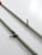 Farmhouse Vintage Painted Wooden Oars Pair For Sale - Image 3 of 11