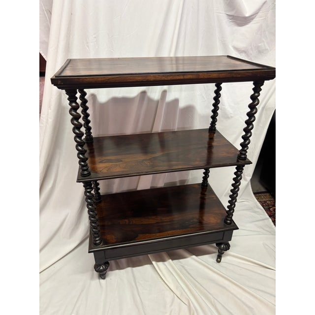 English Regency Rosewood Etagere, Circa 1820-30 For Sale - Image 10 of 13