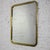 Late 20th Century Modern Wall Mirror by Milo Baughman for Thayer Coggin Brass Lamé Shape Frame For Sale - Image 10 of 18