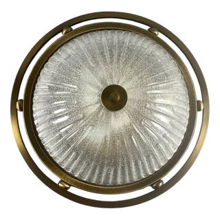 Large Vintage Ceiling Flush Mount by Fisher Leuchten, Germany For Sale