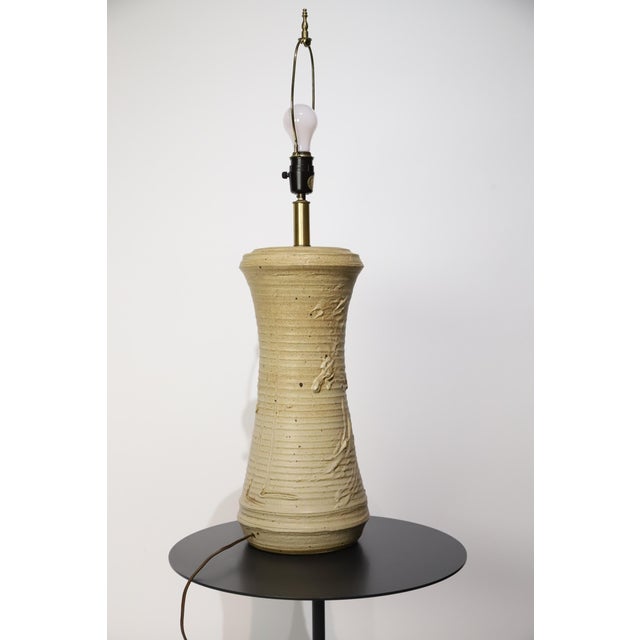 1970s Ceramic Table Lamp Bob Kinzie Affiliated Craftsmen For Sale - Image 18 of 18
