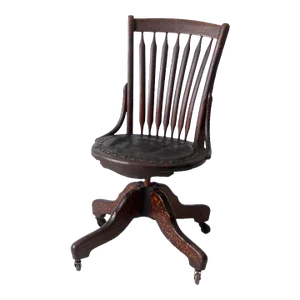 19th Century Swivel Desk Chair