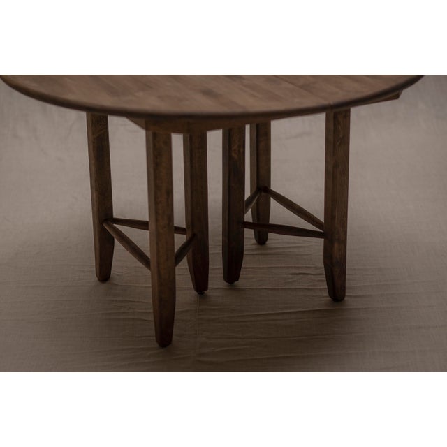 Wood Large Danish Extendable Dining Table in Wood, 1960s For Sale - Image 7 of 18
