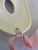 Ceramic Vintage Ceramic Masquerade Mask With Pink Ribbons For Sale - Image 7 of 7