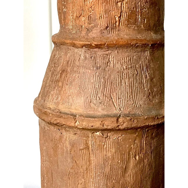 Japanese Haniwa Burial Pottery Figure Kofun Period For Sale - Image 9 of 13