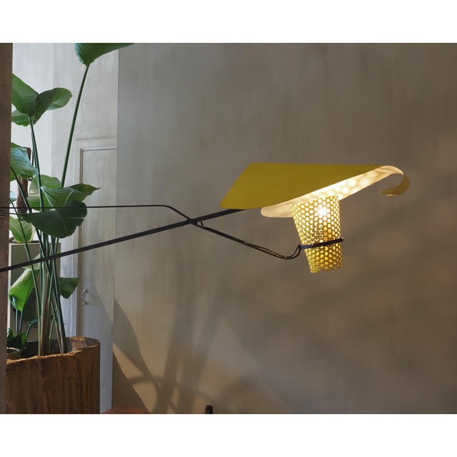 Model 128 Wall Light by Jacques Biny for Luminalité, 1950s For Sale - Image 13 of 15