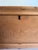 Antique Small Pine Storage Chest on Original Casters For Sale In Los Angeles - Image 6 of 11