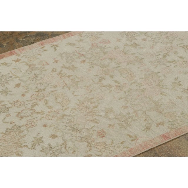 Hand-knotted in wool, this vintage 3x11 Turkish runner rug is an exciting addition to Rug & Kilim’s collection. Dating to...