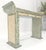 Fine Tessellated Stone Tile Mother of Pearl Rolled Edges 3 Drawers Console Table For Sale - Image 6 of 16