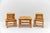 Mid-Century Modern Japanese Bamboo Nesting Tables, Japan, 1950s, Set of 5 For Sale - Image 4 of 11