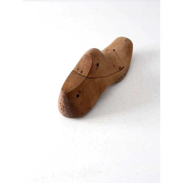 Antique Wood Shoe Last For Sale - Image 6 of 8