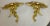 Pair of Antique Italian Federal Gold Gilt-Wood Figural Bird Wall Shelves Shelf For Sale - Image 11 of 14
