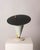 Metal Mid-Century Italian Table Lamp in Lacquered Metal and Brass, 1950s For Sale - Image 7 of 8