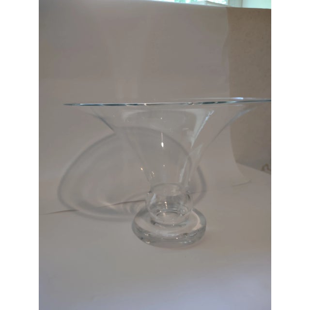 1990s Steuben Crystal Vase, Signed For Sale In Orlando - Image 6 of 9