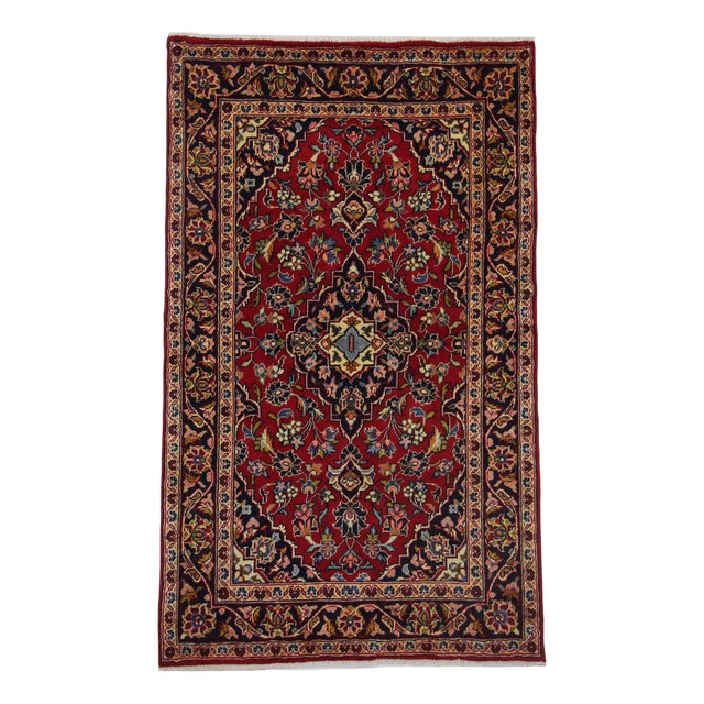 Middle Eastern Rug in Wool For Sale