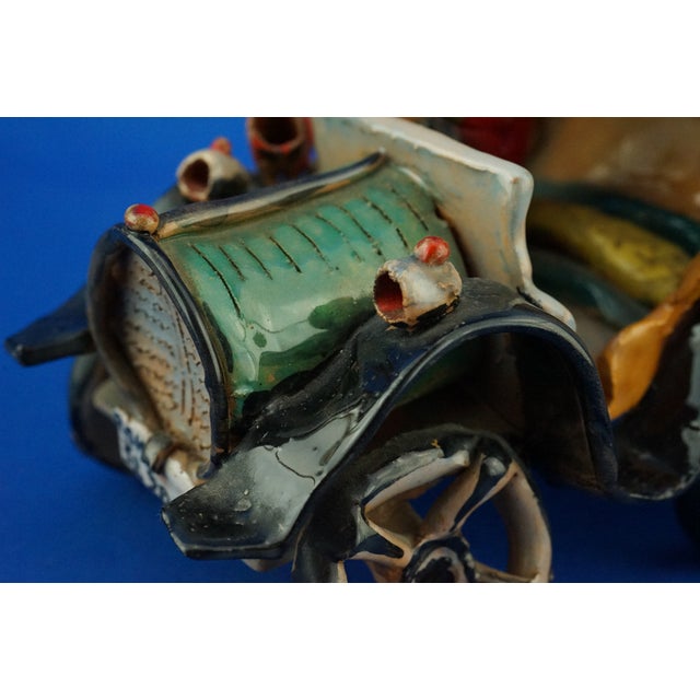 Ceramic Car by Signorelli, Rome, Italy, 1940s For Sale - Image 13 of 18