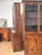 English Two-Tiered Glass Front Bookcases of Figured Wood - Two Available For Sale - Image 15 of 17