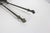 Antique Brass and Copper Tone Fire Tongs or Coal Tool For Sale - Image 6 of 12