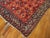 1930s Salmon Geometric Tribal Antique n.w. Persian Rug 4'10" X 11 Handknotted Wool Carpet For Sale In New York - Image 6 of 6