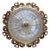 Vintage Brass and Crystal Glass Ceiling Lamp from Unbekannt, 1970s For Sale