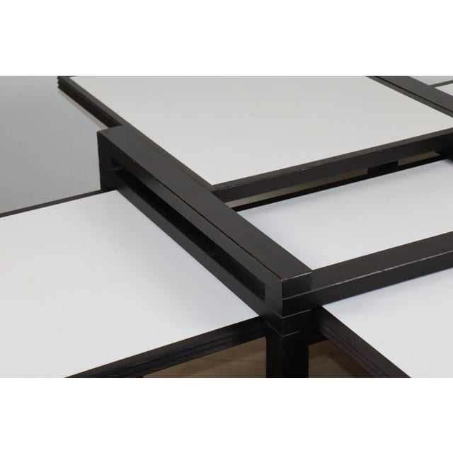 Modular 2-Tone Table by Bernard Vuarnesson, 1980s For Sale - Image 14 of 18
