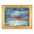 Stormy Sunset Seascape With Blue & Orange by Vasil Papkov For Sale