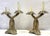 Vintage Coastal Double Crossed Palm Tree Table Lamps- A Pair For Sale In West Palm - Image 6 of 18